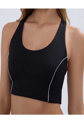 Top Para Mujer Top Color Negro Marca Ostu #40220361