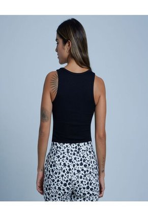 Camiseta Para Mujer Manga Sisa Color Negro Marca Ostu #40091988
