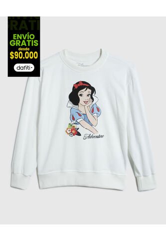 Buzo Blanca Nieves  Para Infantil Niña #90060101 Ostu Ostu