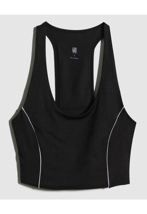 Top Para Mujer Top Color Negro Marca Ostu #40220361