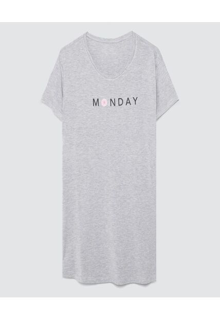 Pijama Para Mujer Batola Color Gris  Marca Ostu #40040360