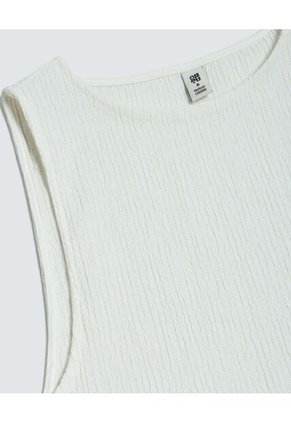 Camiseta Para Mujer Manga Sisa Color Blanco Marca Ostu #40091996