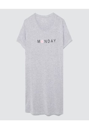 Pijama Para Mujer Batola Color Gris  Marca Ostu #40040360