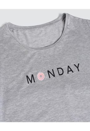 Pijama Para Mujer Batola Color Gris  Marca Ostu #40040360