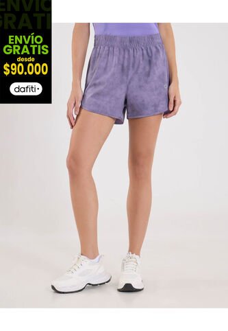 Short  Para Mujer Multiusos Plano Color Lila Marca Ostu #40190353 Ostu
