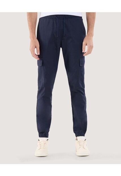 Pantalón Para Hombre Jogger Color Azul Marca Ostu #60070452