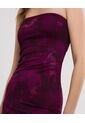 Vestido Para Mujer M/Sisa Medio Color Vino Marca Ostu #40170326 de Ostu