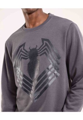 Buzo Para Hombre Cuello Redondo Color Gris Marca Ostu #60060579