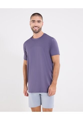 Camiseta  Para Hombre Manga Corta Cuello Redondo Color Morado Marca Ostu #60091742 Ostu