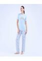 Pantalon Para Mujer  Color Azul  Marca Ostu #40070730 de Ostu