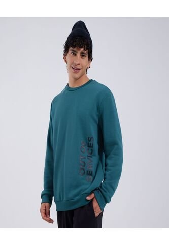 Buzo Para Hombre Cuello Redondo Color Verde  Marca Ostu #60060268 Ostu