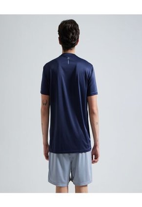 Camiseta Para Hombre Manga Corta Color Azul  Marca Ostu #60091079