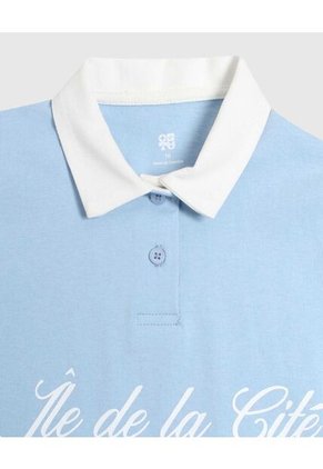 Camiseta Para Niña Manga Larga Color Azul  Marca Ostu #90090221