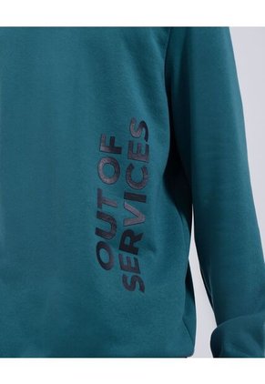 Buzo Para Hombre Cuello Redondo Color Verde  Marca Ostu #60060268