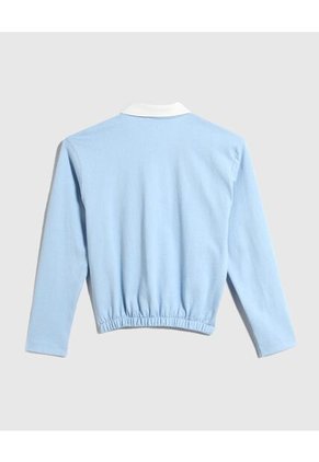 Camiseta Para Niña Manga Larga Color Azul  Marca Ostu #90090221