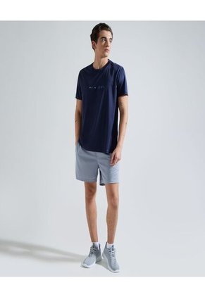 Camiseta Para Hombre Manga Corta Color Azul  Marca Ostu #60091079