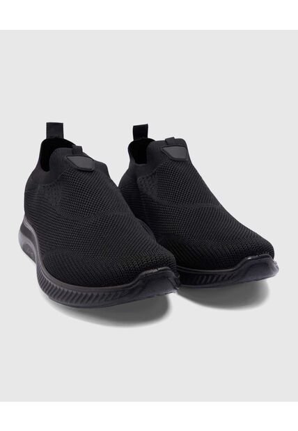 Tenis Para Hombre Sport Color Negro Marca Ostu #60720102