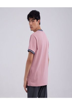 Camiseta Para Hombre Manga Corta Color Rosa Marca Ostu #60090931