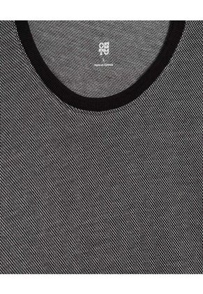 Camiseta Para Hombre Manga Corta Color Negro Marca Ostu #60091540