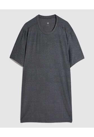 Camiseta Para Hombre Manga Corta Color Negro Marca Ostu #60091302 Ostu