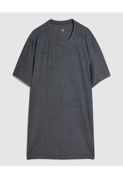 Camiseta Para Hombre Manga Corta Color Negro Marca Ostu #60091302