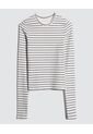 Camiseta Para Mujer Manga Larga Color Negro Marca Ostu #40092020 de Ostu