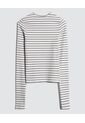Camiseta Para Mujer Manga Larga Color Negro Marca Ostu #40092020 de Ostu
