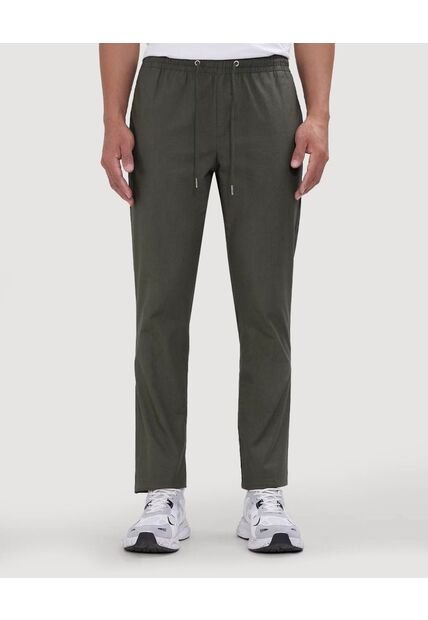 Pantalon Para Hombre Jogger Color Verde Oliva Marca Ostu #60070416