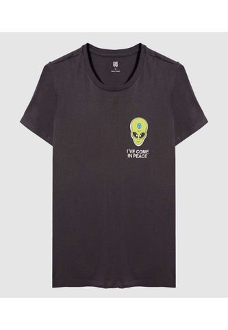 Camiseta Para Niño Manga Corta Color Negro Marca Ostu #80090226 Ostu