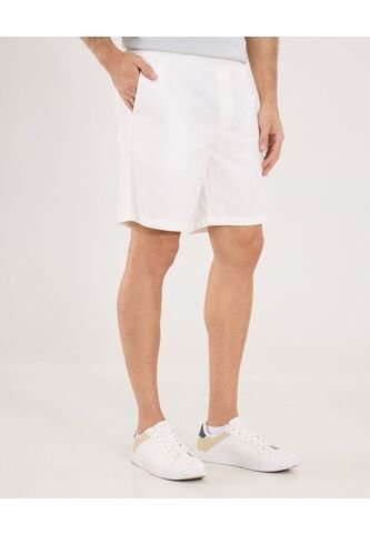 Bermuda Para Hombre Jogger Corto Color Crema Marca Ostu #60100457 Ostu