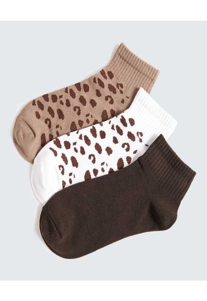 Medias Para Mujer Tobillera Color Negro Marca Ostu #40980234