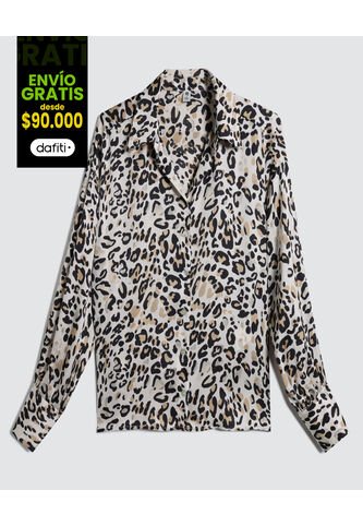 Camisa Para Mujer Manga Larga Color Negro Marca Ostu #40010206 Ostu