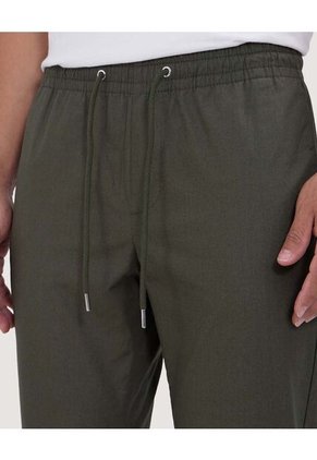 Pantalon Para Hombre Jogger Color Verde Oliva Marca Ostu #60070416