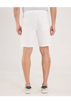 Bermuda Para Hombre Jogger Corto Color Crema Marca Ostu #60100457