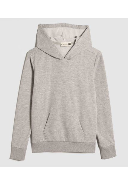 Buzo Para Niño Hoodie Color Gris  Marca Ostu #80060141