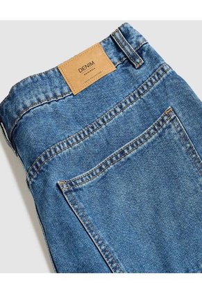 Bermuda Para Hombre  Color Azul Medio Marca Ostu #60100401