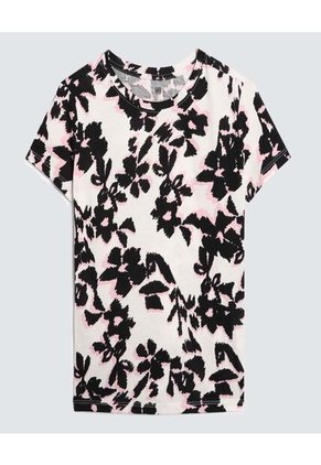 Camiseta Para Mujer Manga Corta Color Negro Marca Ostu #40092110