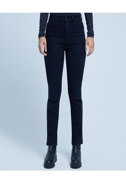 Jean Para Mujer Regular Color Negro Marca Ostu #40160345