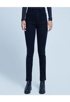 Jean Para Mujer Regular Color Negro Marca Ostu #40160345