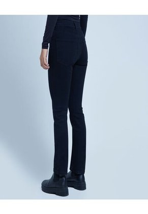 Jean Para Mujer Regular Color Negro Marca Ostu #40160345