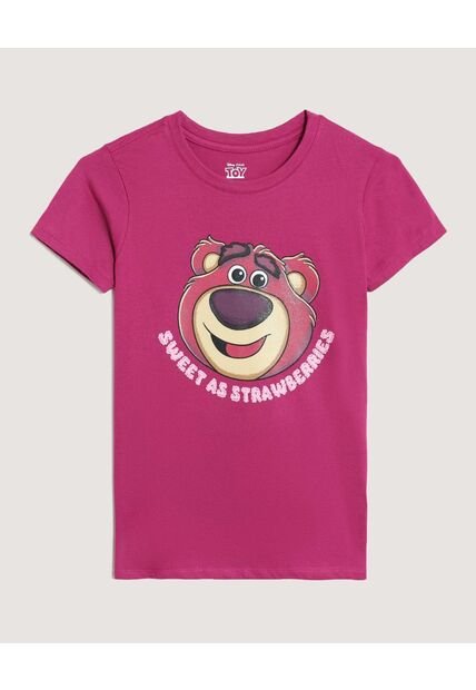 Camiseta Lotso Toy Story Para Niña  Infantil Niña Fucsia Ostu
