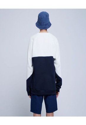 Buzo Para Hombre Cuello Redondo Color Blanco Marca Ostu #60060350