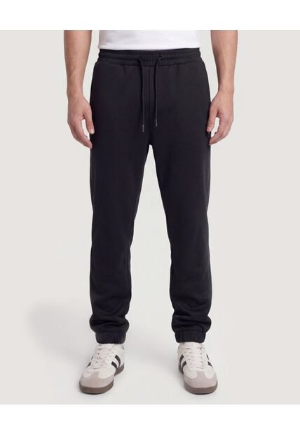Jogger Comfort Fit  Para Hombre Negro Ostu