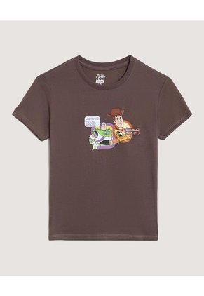Camiseta Toy Story Ride Para Niño Infantil Niño Café Ostu
