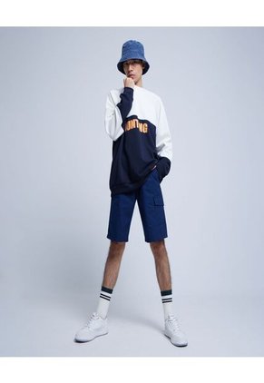 Buzo Para Hombre Cuello Redondo Color Blanco Marca Ostu #60060350