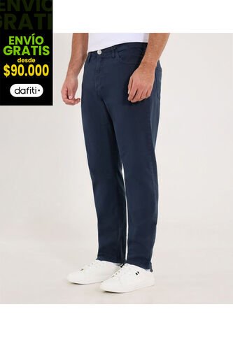 Jean Para Hombre Carrot Color Azul Marca Ostu #60160422 Ostu