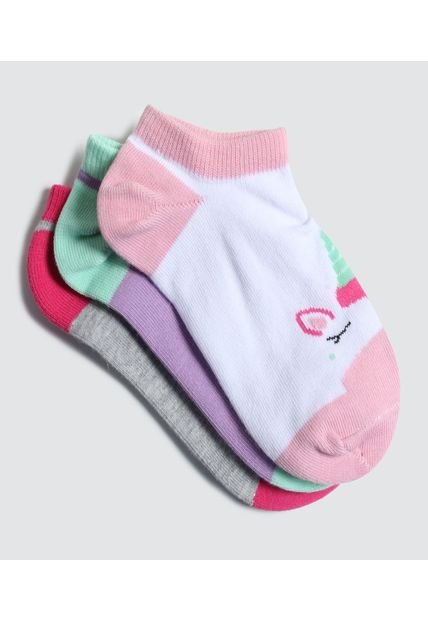 Medias Infantil Niña Invisible Color Negro Marca Ostu #90980098