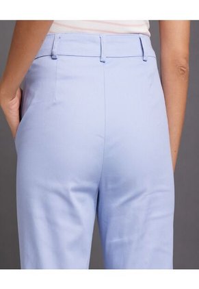 Pantalon Para Mujer Capri Color Azul  Marca Ostu #40070347