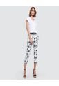 Pantalon Para Mujer Capri Color Blanco Marca Ostu #40070373 de Ostu