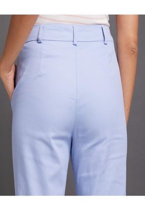 Pantalon Para Mujer Capri Color Azul  Marca Ostu #40070347